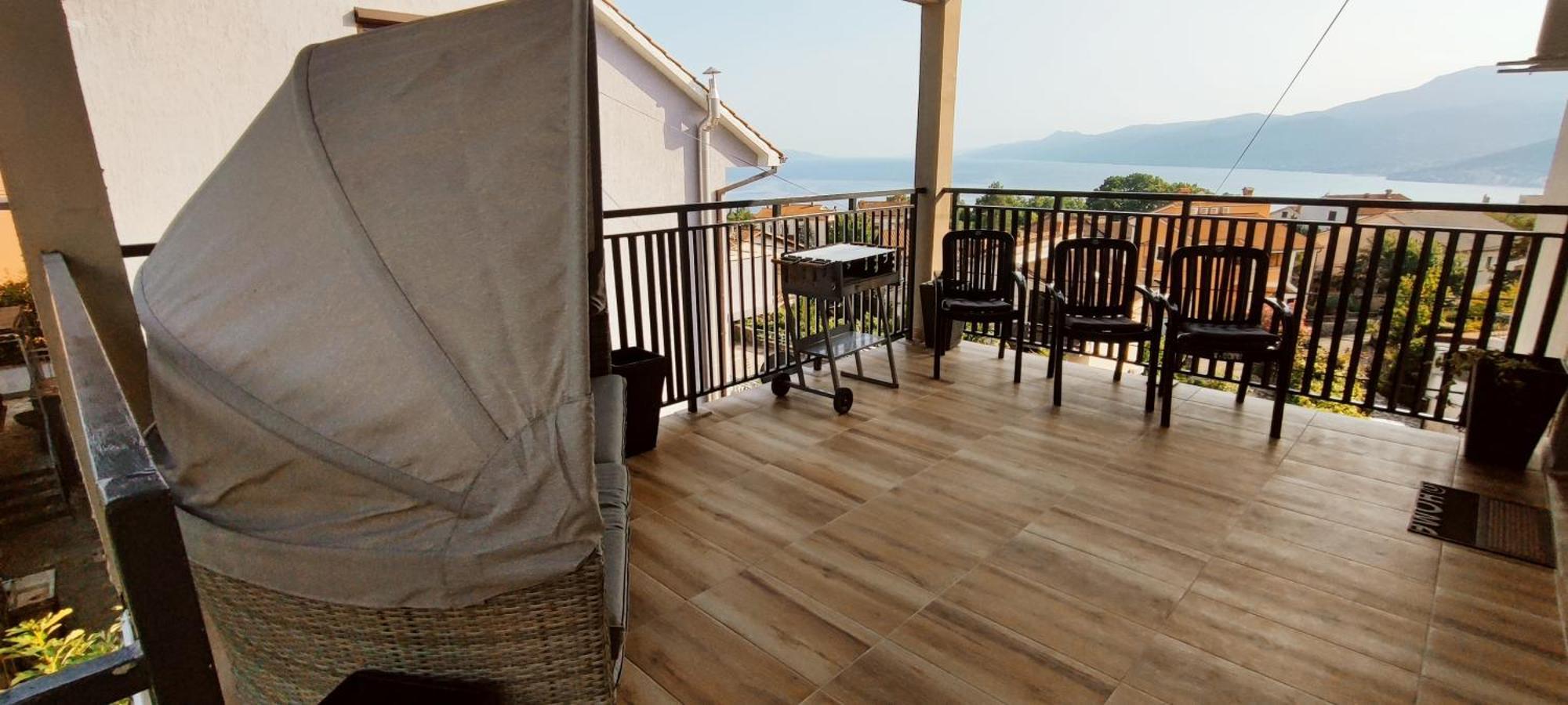 리예카 Modern And Cosy With Panorama View 아파트 외부 사진